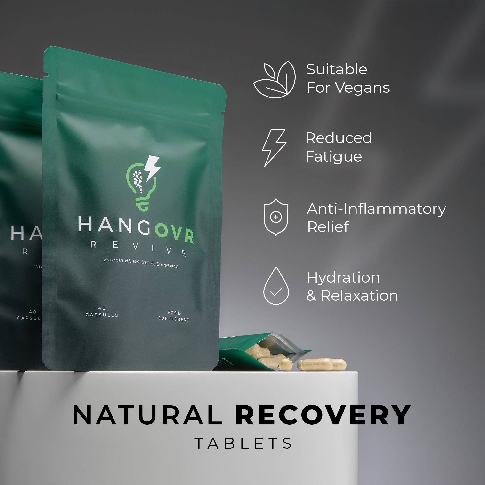 HangOVR Revive, Pack of 2